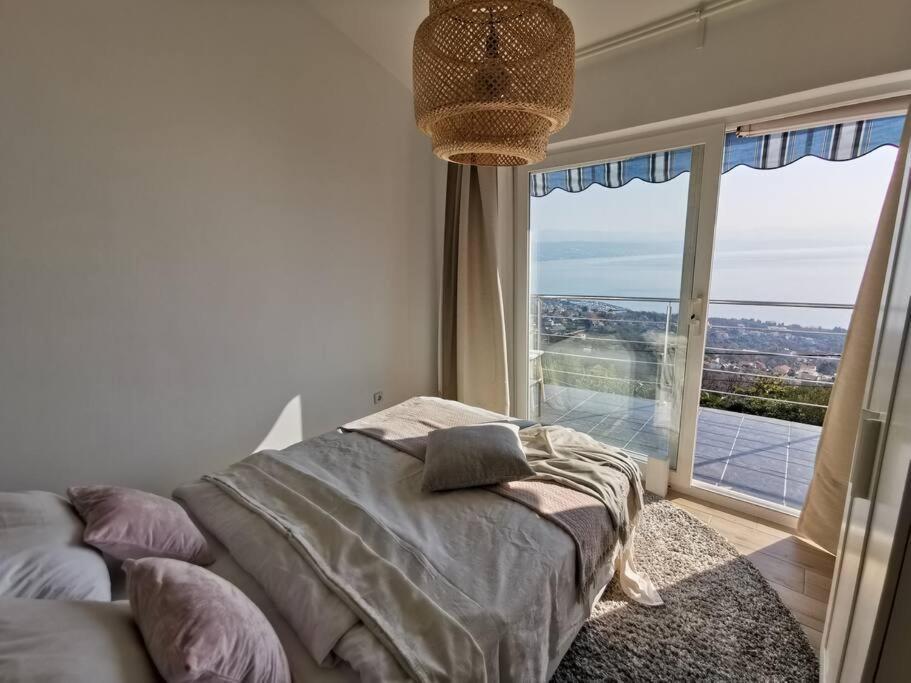 Ferienwohnung Mit 180° Meerblick Dobreć Dış mekan fotoğraf
