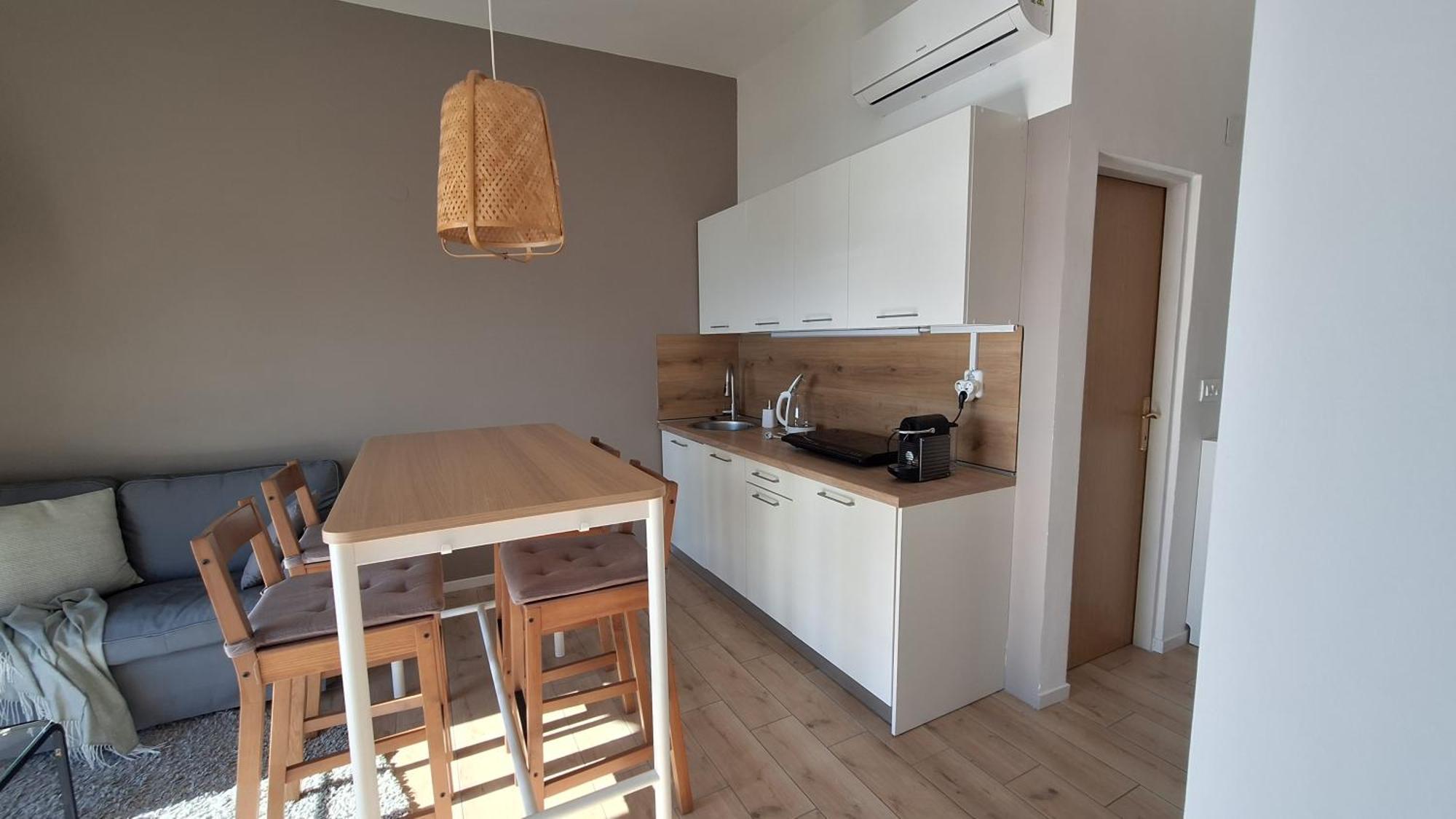 Ferienwohnung Mit 180° Meerblick Dobreć Dış mekan fotoğraf