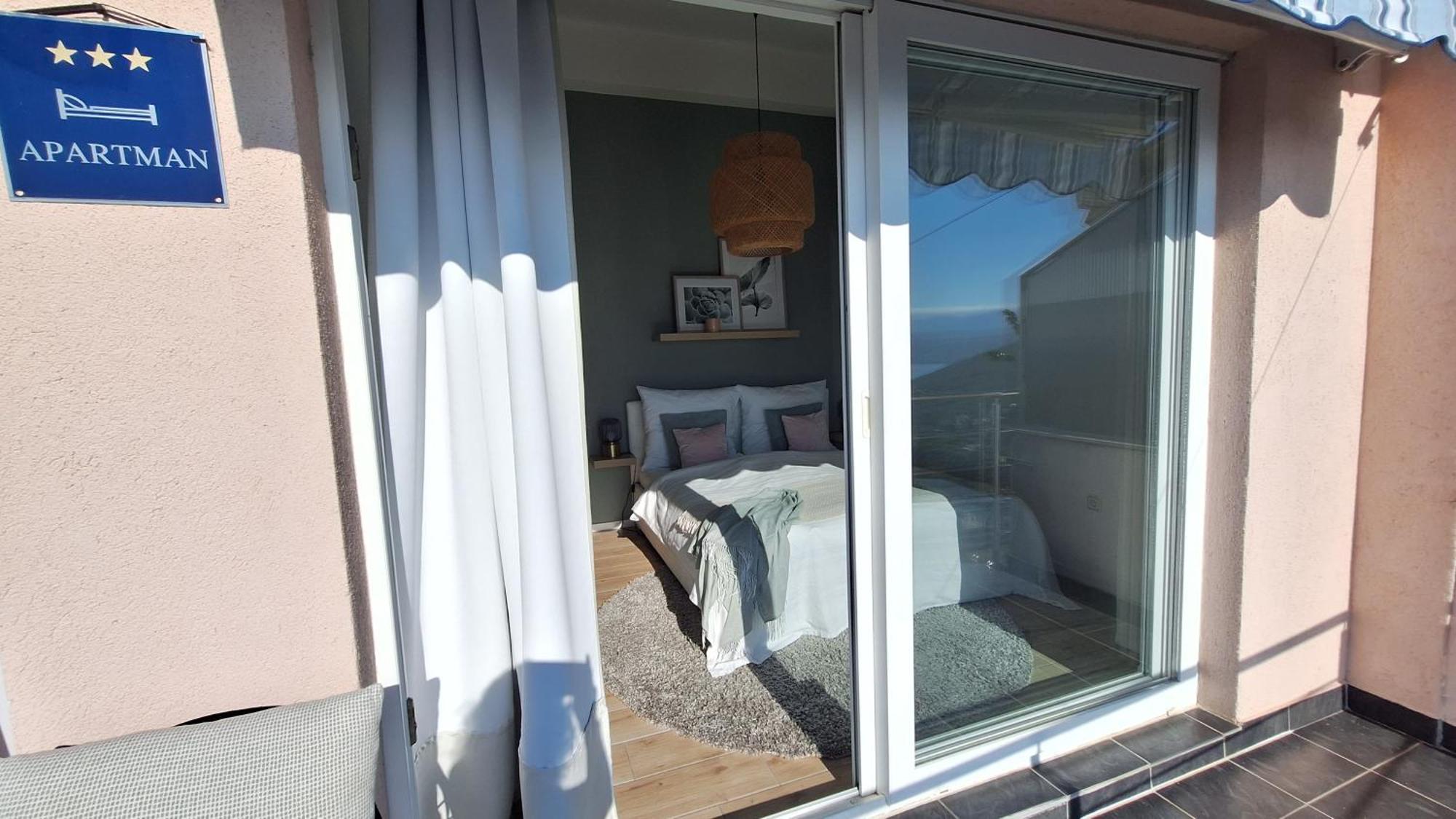Ferienwohnung Mit 180° Meerblick Dobreć Dış mekan fotoğraf