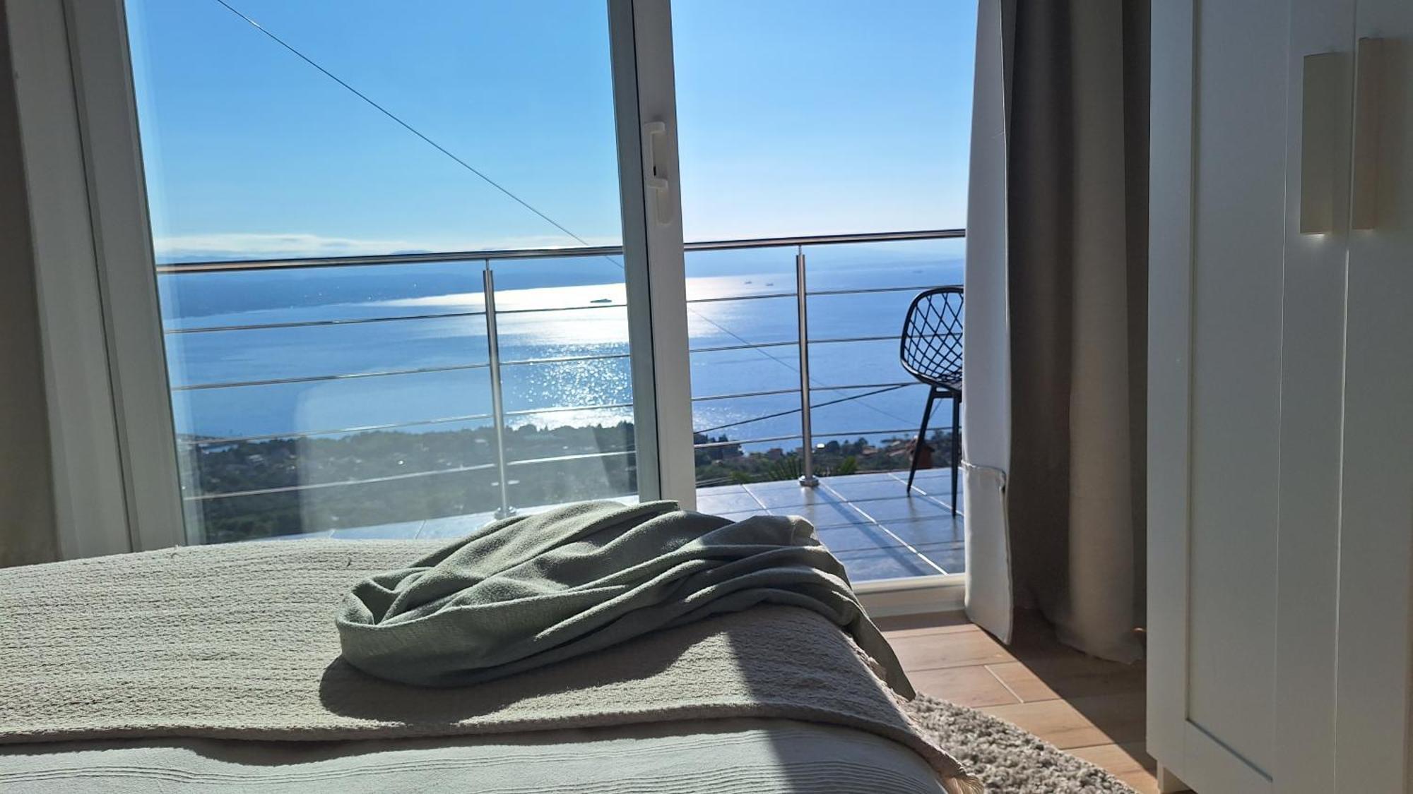 Ferienwohnung Mit 180° Meerblick Dobreć Dış mekan fotoğraf