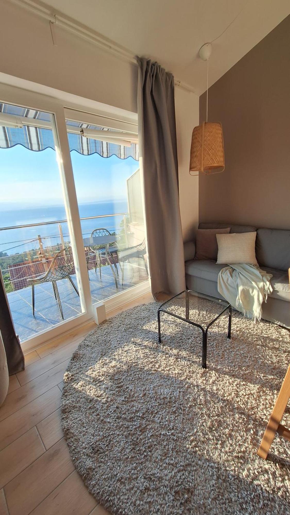 Ferienwohnung Mit 180° Meerblick Dobreć Dış mekan fotoğraf
